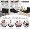 Adjustable Floor Sofa Bed Foldable Corduroy Steel Frame 330 Lbs
